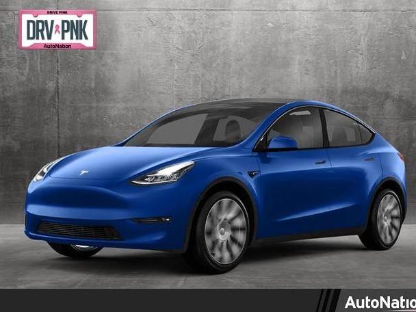 TESLA MODEL Y 2020 5YJYGDEF0LF057064 image